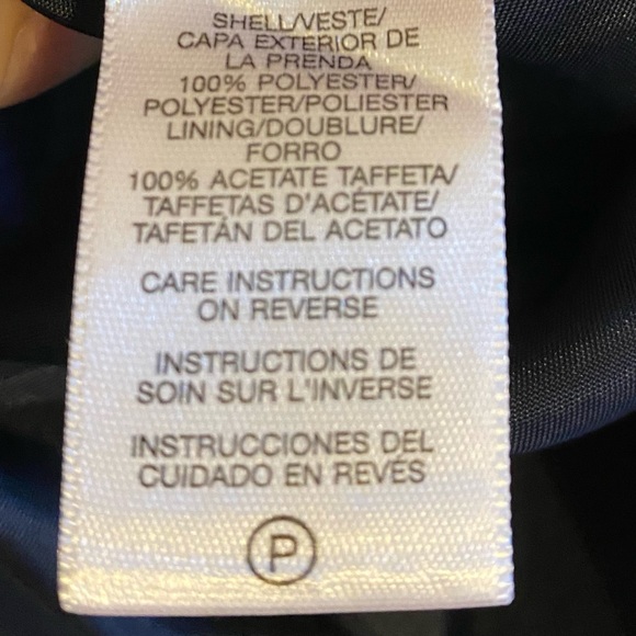 NWT Michael Kors Sz 2 Satin Navy Blue (Black?) Dress Party Prom Wedding Party MK - Picture 10 of 16